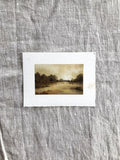 'Quiet Fields' - Oil on paper